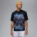 Camiseta Nike Jordan Crew 85 - Masculina PRETO/CINZA