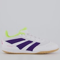 Chuteira de Futsal adidas Predator Club - Infantil BRANCO