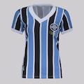 Camisa do Grêmio Retrô 1983 Campeão Mundial Retrô Mania  - Feminina BRANCO