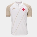 Camisa do Vasco da Gama III 24/25 Kombat Torcedor Kappa Masculina BEGE