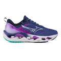 Tênis Mizuno Wave Stratos 3 Feminino AZUL ESC/ROXO