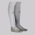 Meião Umbro Grip II - Tamanho 39 - 43 - Unissex BRANCO