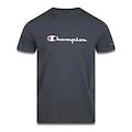 Camiseta Champion Malhão Mc Logo Peppercorn - Masculina CINZA