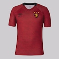 Camisa do Sport Recife Umbro Aquecimento 2025 - Masculina VERMELHO