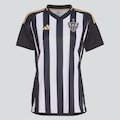 Camisa do Atlético Mineiro adidas I 2025 Feminina PRETO