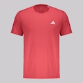 Camiseta adidas Own The Run 3S - Masculina VERMELHO