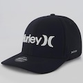 Boné Unissex Hurley Flow Aba Curva PRETO