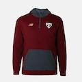 Blusão com Capuz Viagem Spfc 2025 New Balance - Masculino VINHO