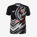 Camisa de Pré Jogo do São Paulo 2025 New Balance - Feminina PRETO