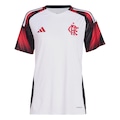 Camisa do CR Flamengo II 25 adidas - Feminino BRANCO