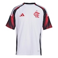 Camisa do CR Flamengo II 25 adidas - Infantil BRANCO