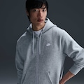 Jaqueta Masculina com Capuz Nike Club CINZA
