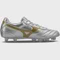 Chuteira de Campo Adulto Mizuno Morelia II Pro PRATA