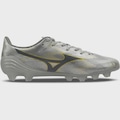 Chuteira de Campo Adulto Mizuno Alpha II Select MD PRATA