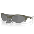 Óculos de Sol Oakley Plantaris Matte Stonewash 0463 VERDE ESCURO