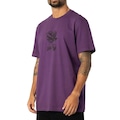 Camiseta Lost Bascketball WT25 Masculina VINHO