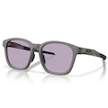 Óculos de Sol Unissex Oakley Shackle Matte Grey Smoke Prizm Slate CINZA ESCURO