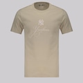 Camiseta New Era MLB New York Yankees Classic - Masculina BEGE