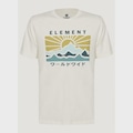 Camiseta Element Kyoto Tn Infantil OFF WHITE