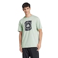 CAMISETA ADIDAS M/C GRÁFICA CAMO MASCULINO VERDE CLA/CINZA CLA