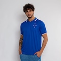 Camiseta do Cruzeiro Surf Center Oficial Estrela Campeã - Masculina AZUL
