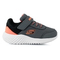 Tênis Infantil Skechers Bounder Trekzic CINZA/LARANJA CLA