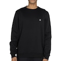 Moletom Element Careca Emb Logo Chest Crew - Unissex PRETO
