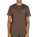 Camiseta Element Mini Emb Masculina MARROM