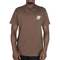 Camiseta DC Shoes Palletline Plus Size Masculina MARROM