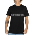 Camiseta Quiksilver Word Block Masculina PRETO