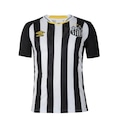 Camisa Masculina do Santos Of.2 2025 Torcedor Nº 10 com Nome Umbro BRANCO