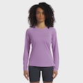 Camiseta Feminina Olympikus Manga Longa T-shirt Runner ROXO CLARO