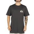 Camiseta Quiksilver Omni Logo Masculina CINZA ESCURO
