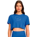 Cropped Alto Giro Símbolo Feminino AZUL