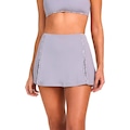 Shorts Saia Alto Giro Personalizado Feminino CINZA