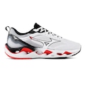 Tênis Mizuno Wave Stratos 3 Masculino BRANCO/VERMELHO