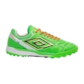 Chuteira Society Umbro Ada Master Class Adulto VERDE/LARANJA
