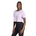 Cropped adidas Boxy Essentials Feminino BRANCO/CINZA/LILAS