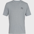 Camiseta Under Armour Sportstyle Left Chest - Masculina CINZA CLARO