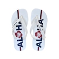 Chinelo Hang Loose Aloha Masculino BRANCO