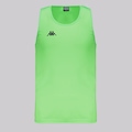 Camiseta Regata Kappa Basic Listrada Masculina VERDE