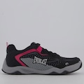 Tênis Feminino Everlast Forceknit 6 Low PRETO/ROSA