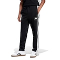 Calça Adidas Malha Simples Essentials Três Listras - Masculina PRETO/BRANCO