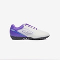 Chuteira Society Umbro Adamant Top Speed - Infantil BRANCO