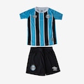 Kit Clube Umbro Gremio Of.1 2025 - Infantil AZUL