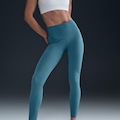 Calça Legging Nike Zenvy Feminina AZUL