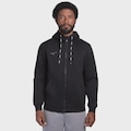 Jaqueta de Moletom Masculina Mizuno Zipper PRETO