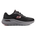 Tênis Skechers Arch Fit 2.0 - Masculino PRETO/VERMELHO