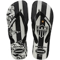 Chinelo Havaianas Top Times Atlético MG Unissex BRANCO