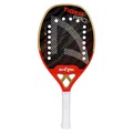 Raquete de Beach Tennis Shark BT Tiger Pro PRETO/VERMELHO